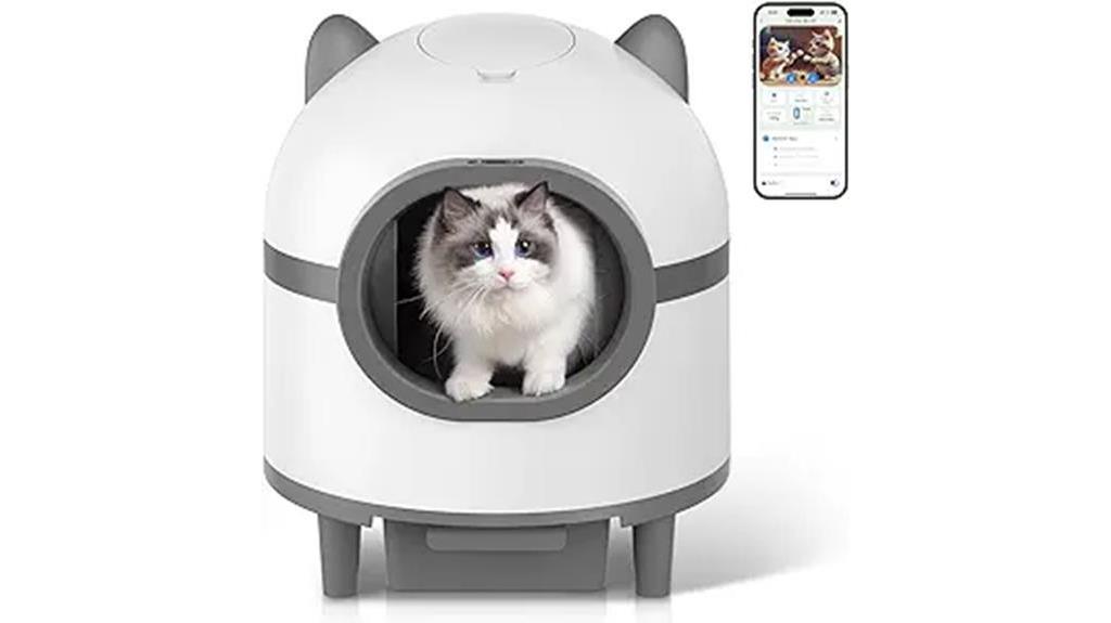 automatic self cleaning litter box