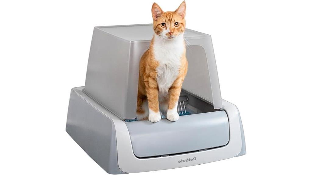 automatic self cleaning litter box