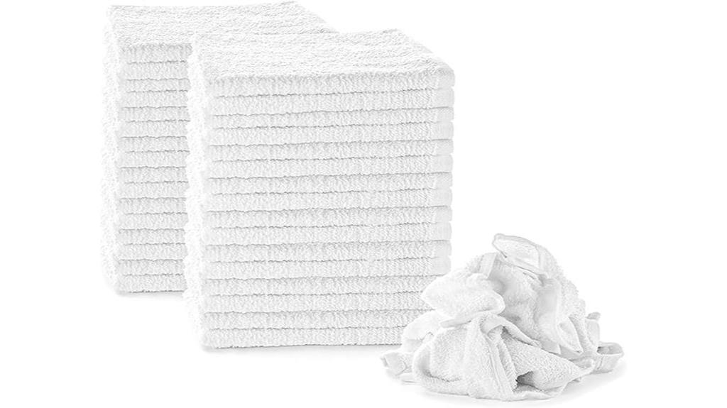 bulk white terry towels