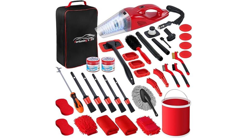 car interior cleaning kit