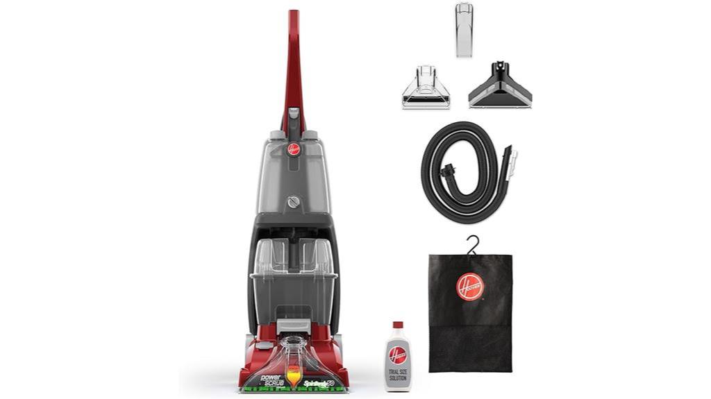 carpet cleaner machine hoover powerscrub deluxe