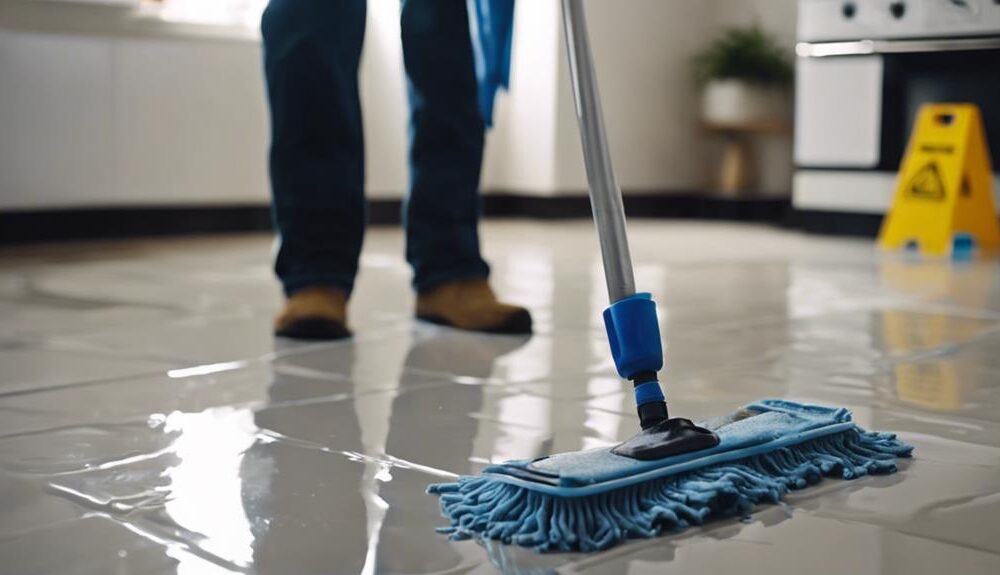 cleaning ceramic tile floors