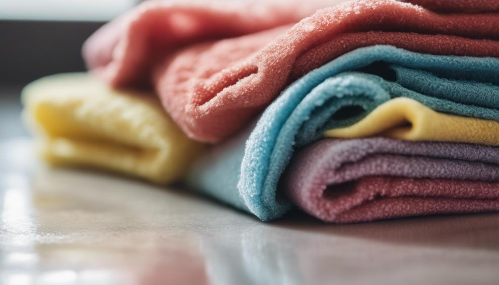 cleaning rags selection criteria