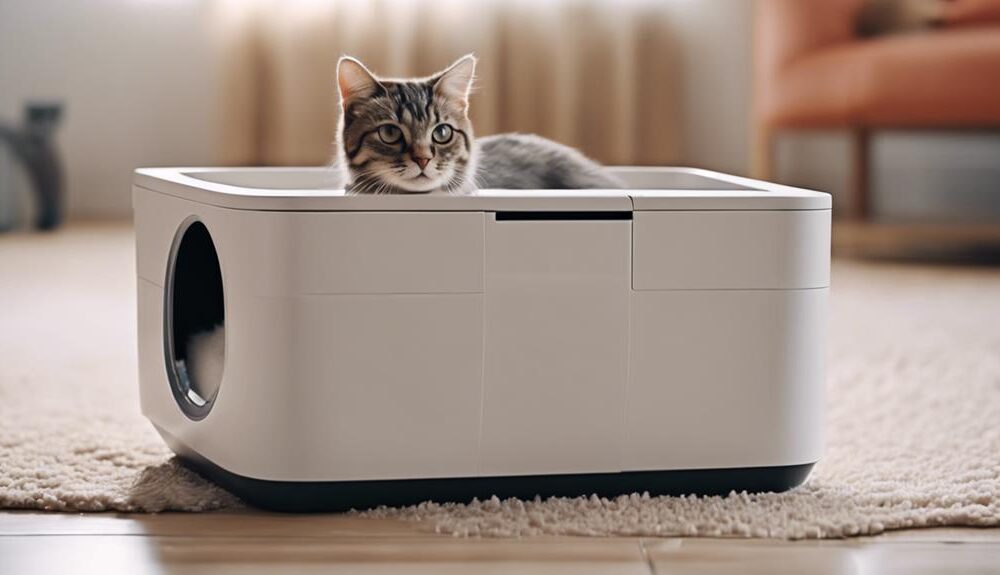 convenient litter boxes for cats