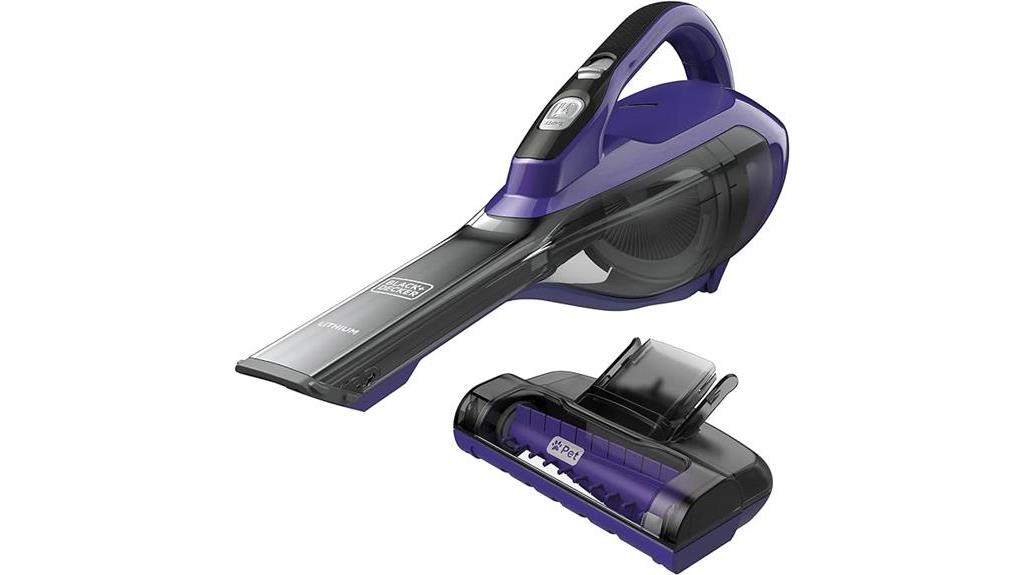 cordless pet handheld vacuum