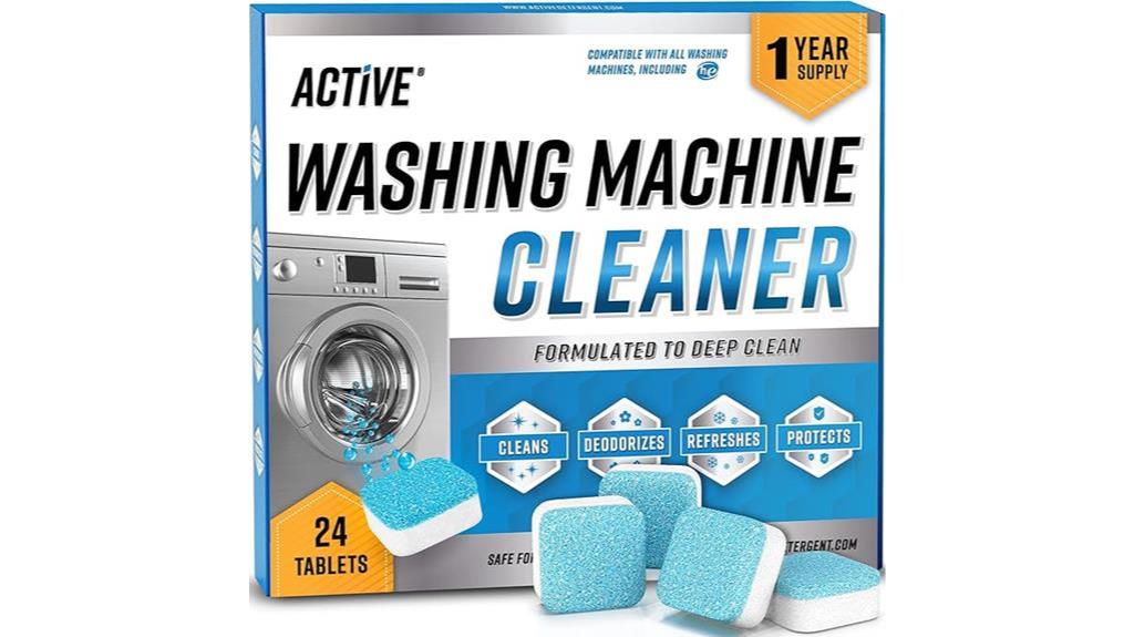 descale your washing machine