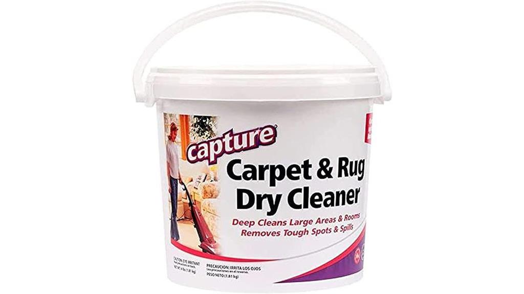 dry carpet cleaner solution