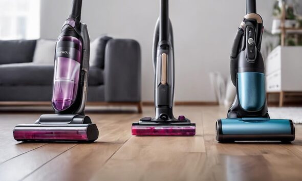 effortless cleaning with cordless