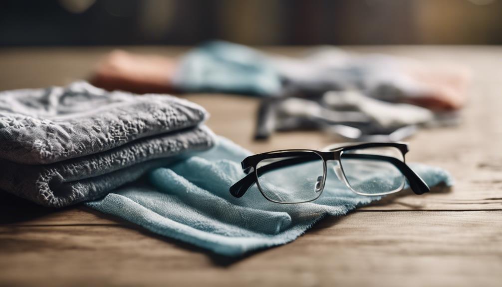 eyeglass cleaning cloth selection