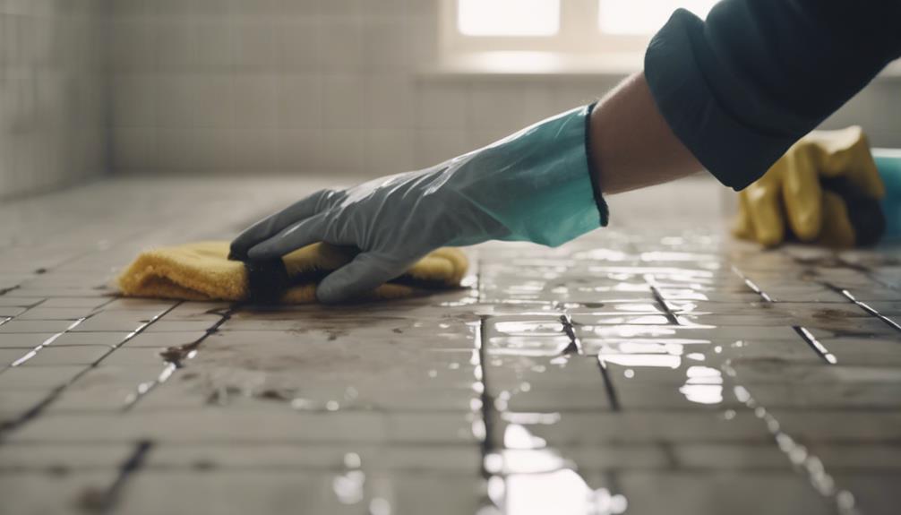 grout stain removal tips