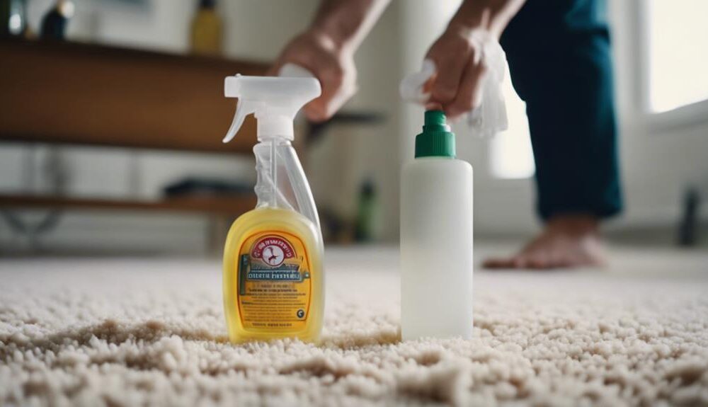 homemade carpet cleaning solution