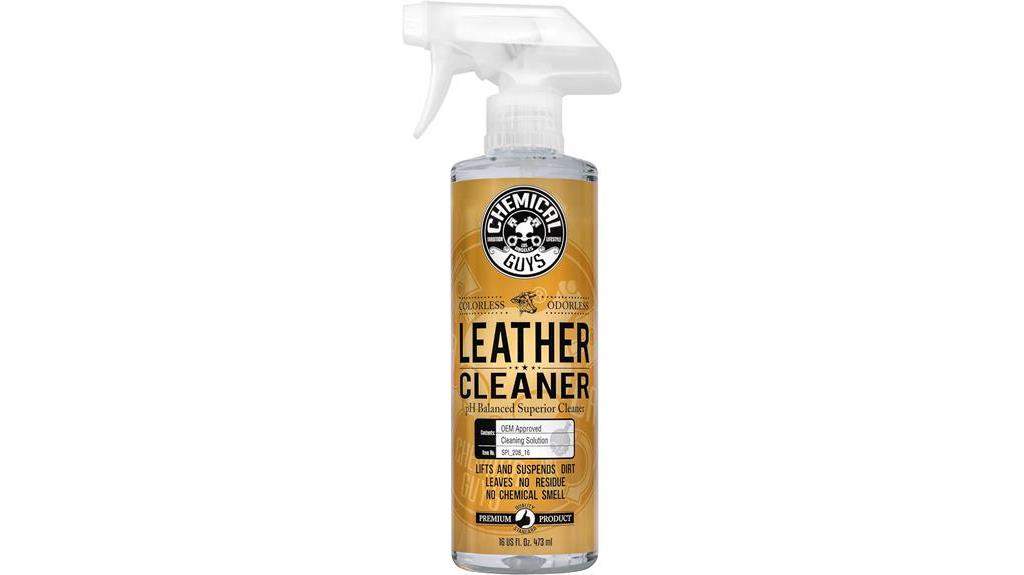 leather cleaner no scent