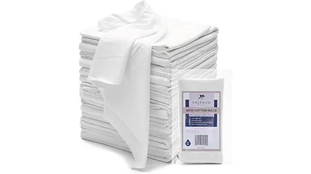 lint free cotton cleaning rags