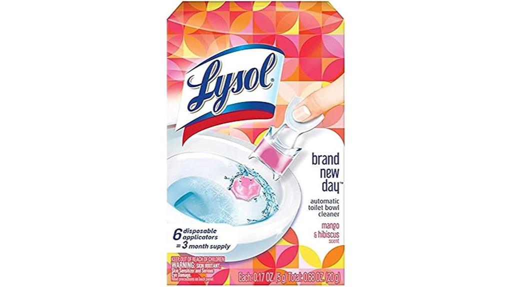 lysol toilet bowl cleaner