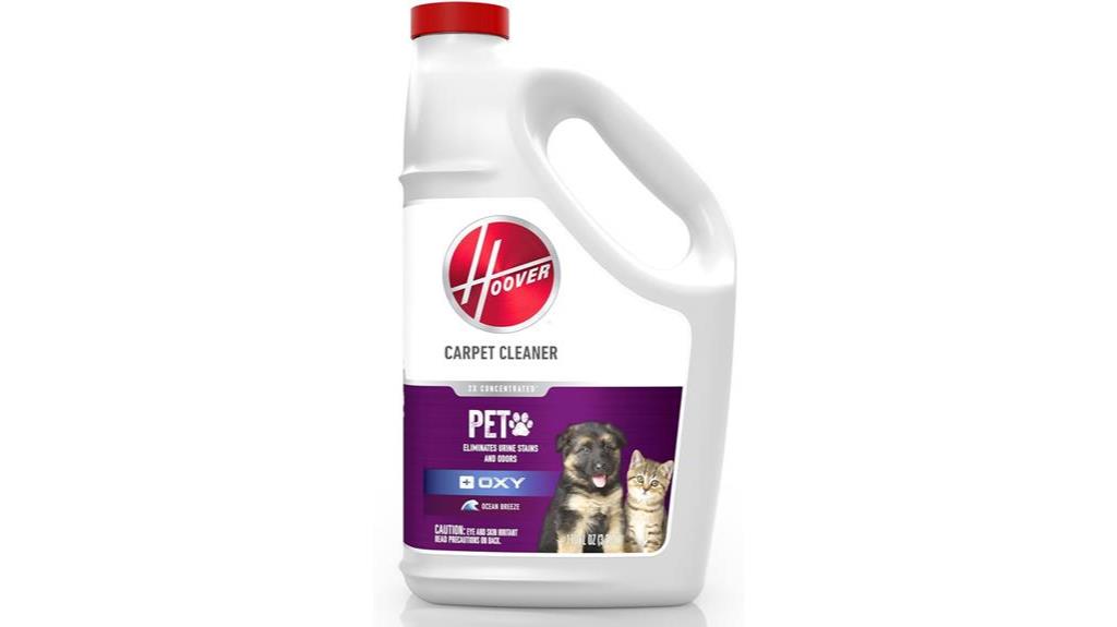 pet carpet cleaning solution