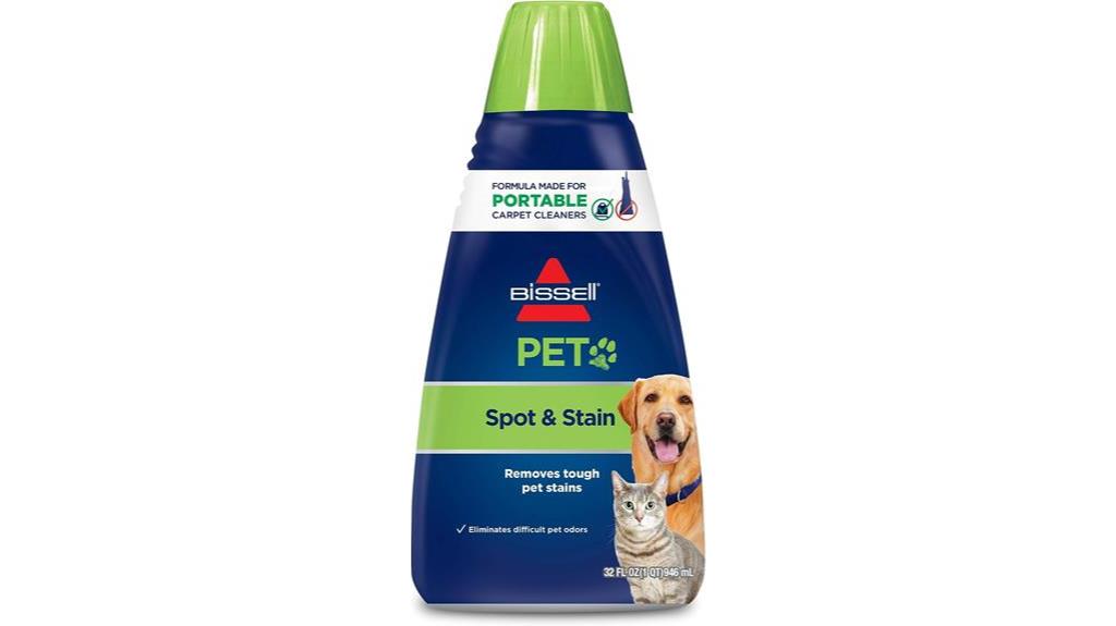 pet stain cleaning solution