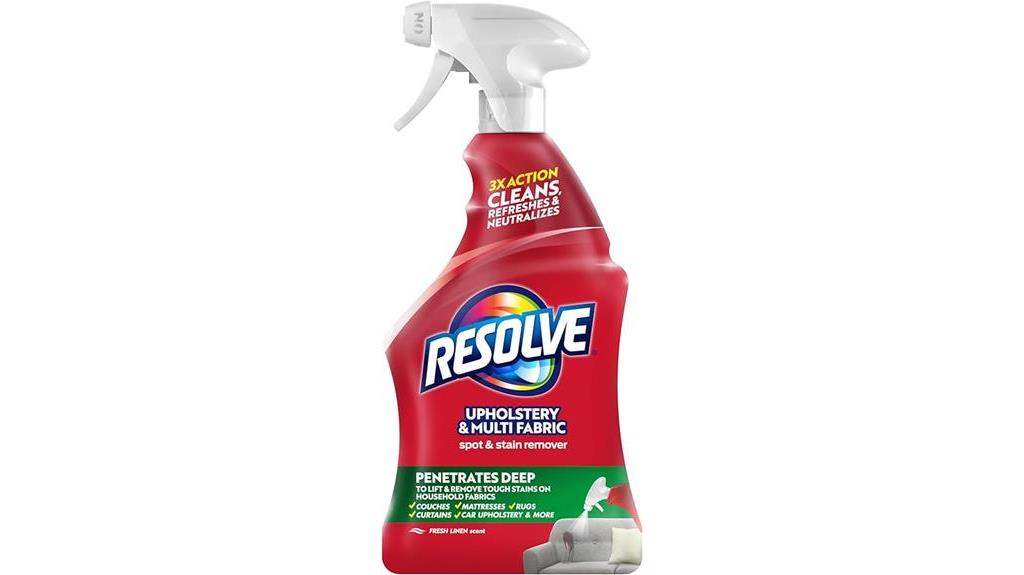 powerful fabric cleaner solution