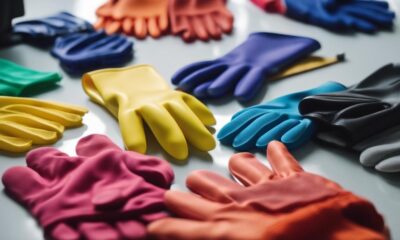 protective cleaning gloves selection