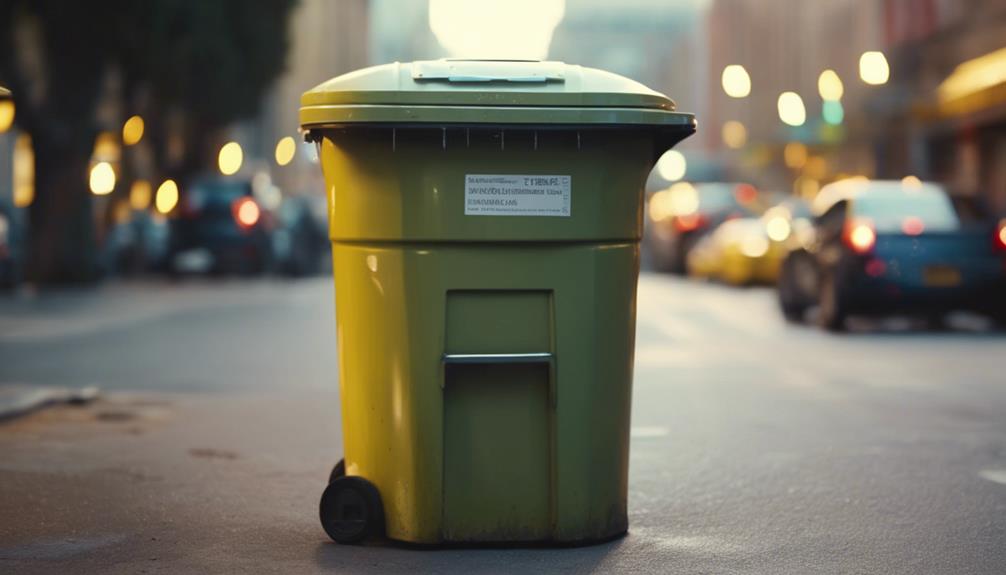 refreshing lemon scent bins