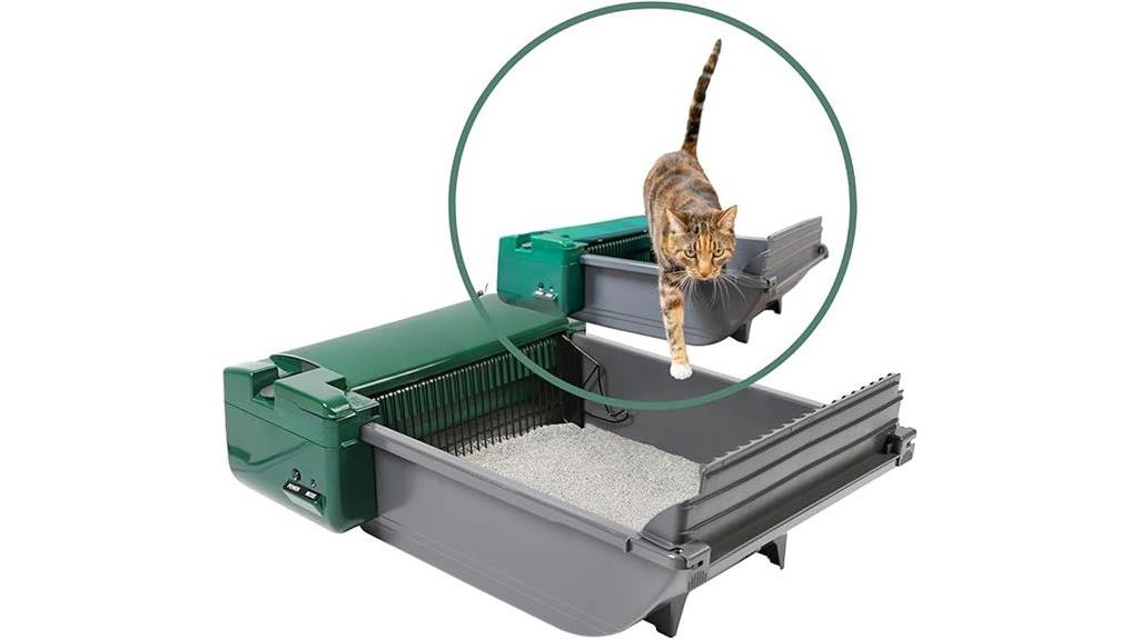 self cleaning litter box for cats