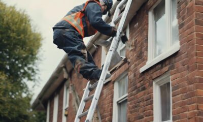 top rated gutter cleaning ladders