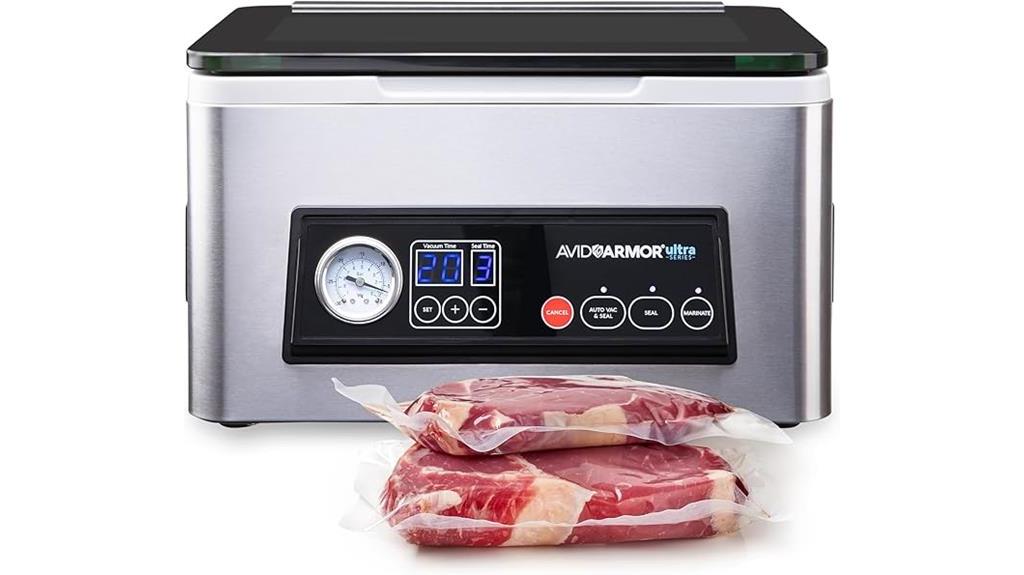 vacuum sealer for wet foods