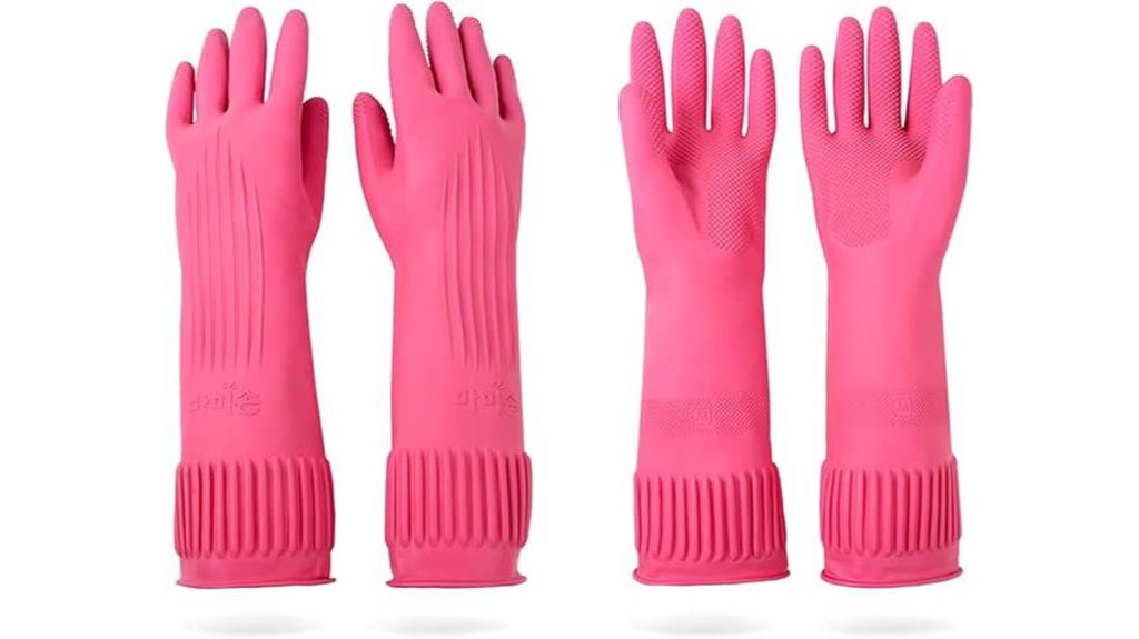 waterproof rubber gloves mamison