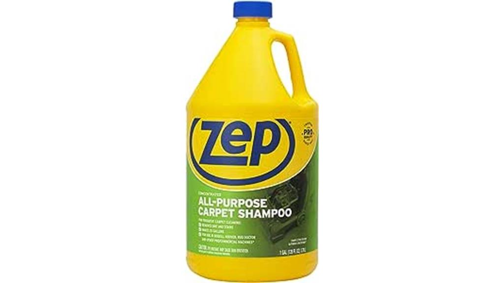 zep carpet shampoo concentrate