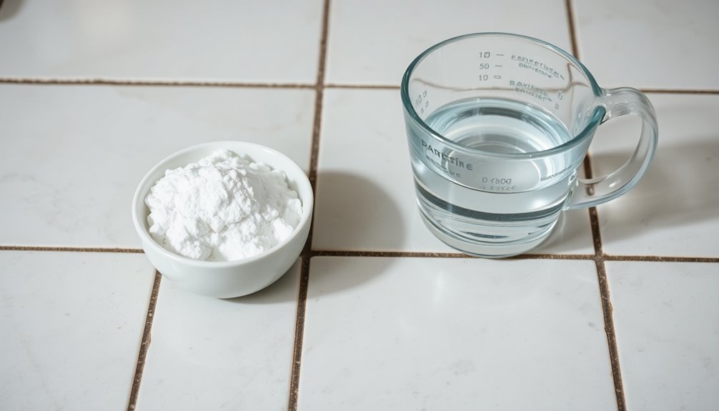 baking soda water solution