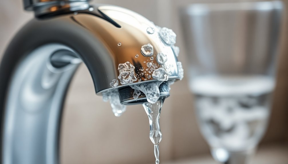 hard water scale symptoms