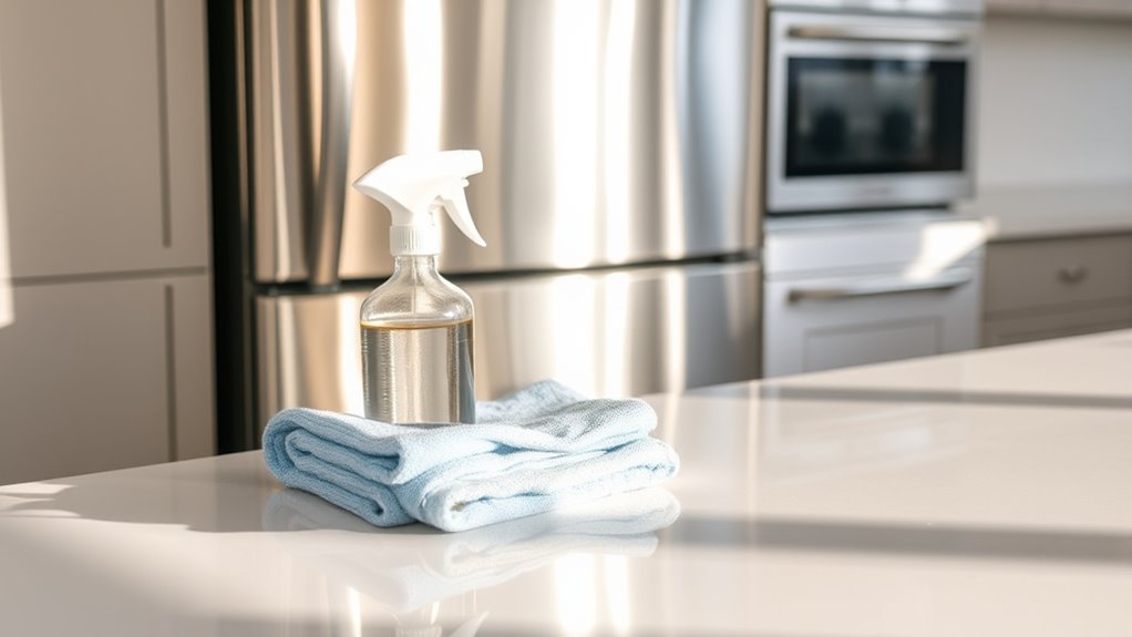 avoiding stains and smudges