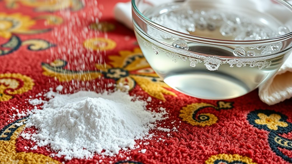 baking soda and vinegar reaction