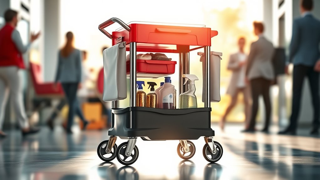 best cleaning carts available