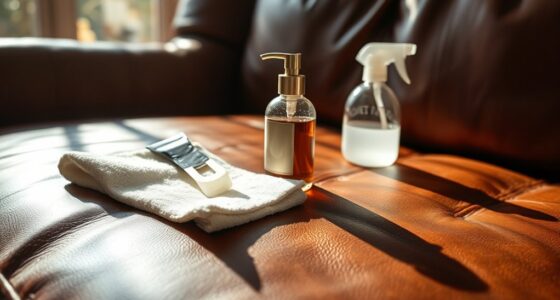 care for leather furniture