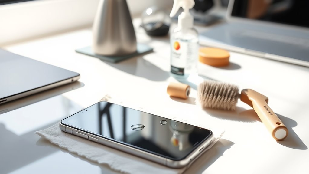 clean devices safely and effectively