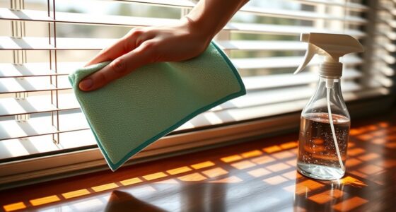 cleaning blinds without removal