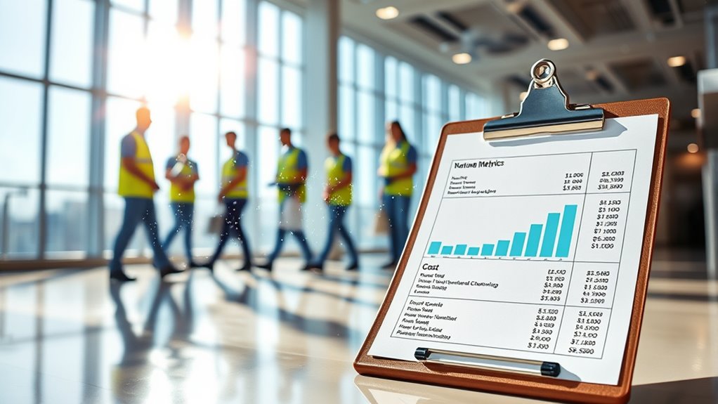 cleaning companies financial metrics