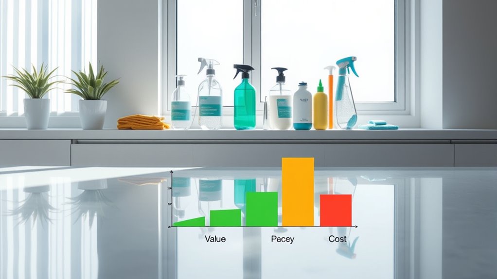 cleaning cost value balance