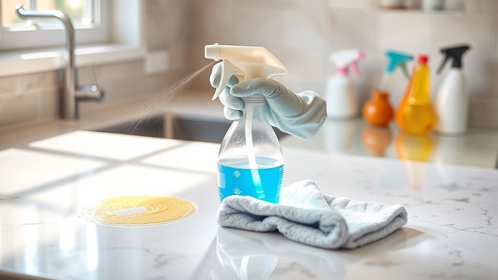 cleaning process initiation steps