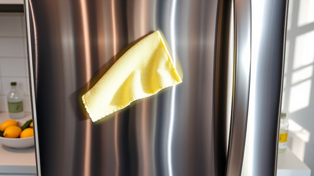 cleaning stainless steel appliances