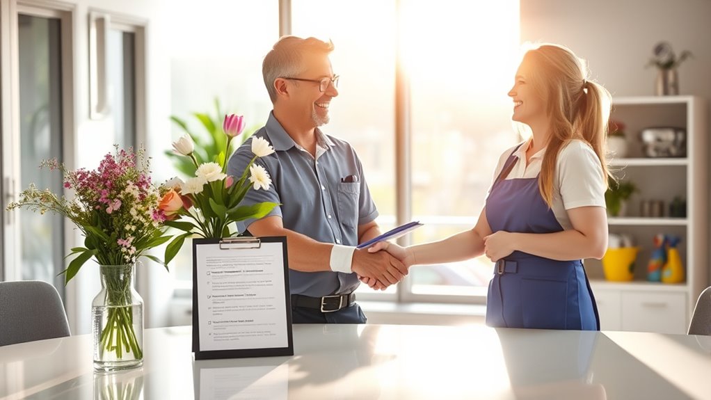 client loyalty in cleaning