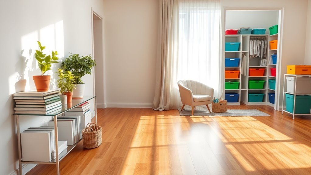 declutter for peaceful living