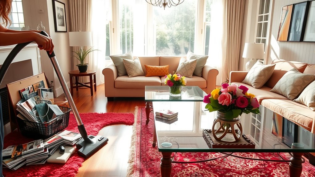 declutter your space quickly