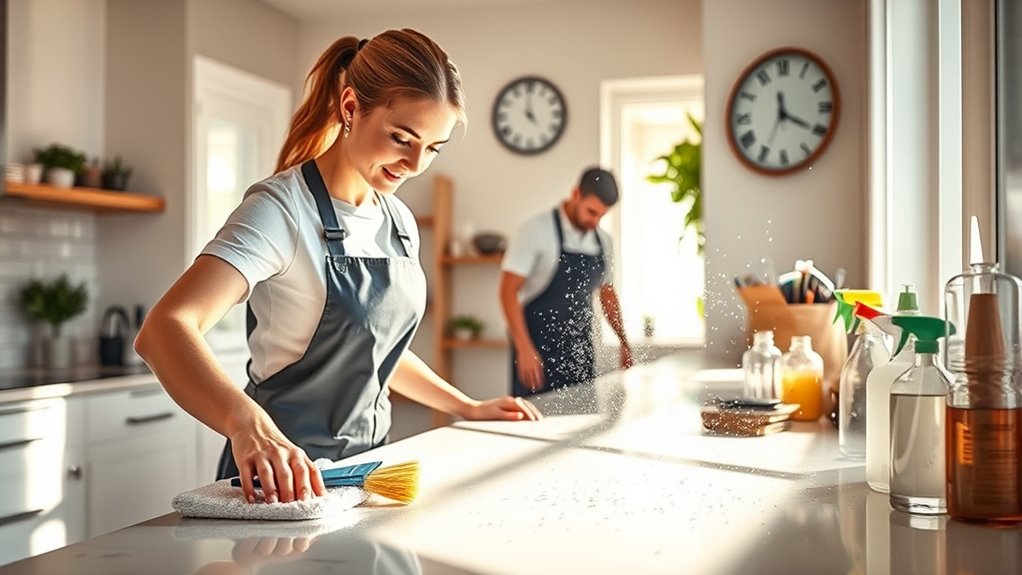deep cleaning expectations management