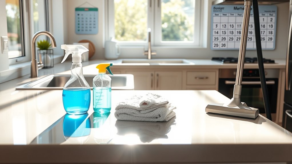deep cleaning frequency guidelines