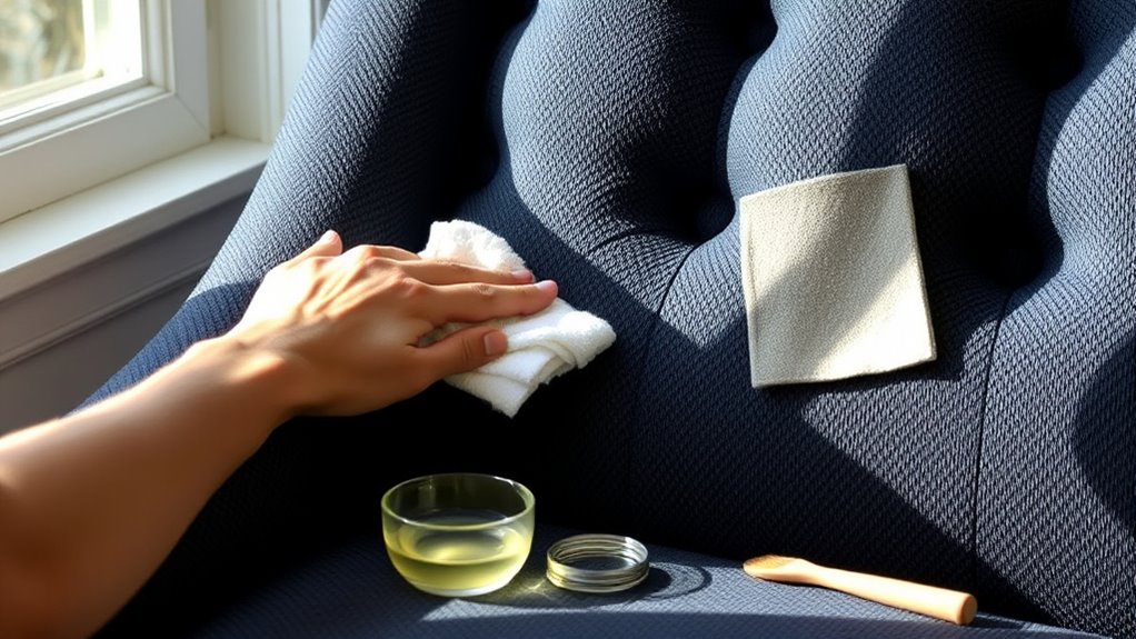 diy upholstery dry cleaning