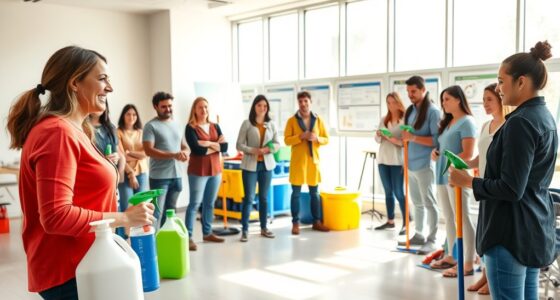 efficient team cleaning training