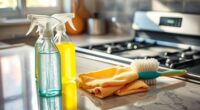eliminate kitchen grease buildup