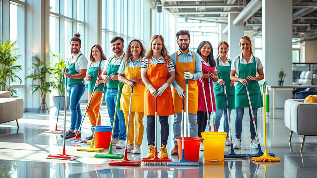 empowering cleaning staff training