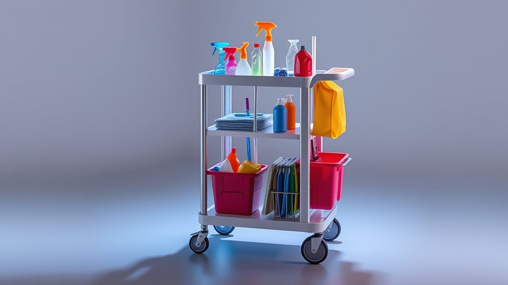 essential attributes of cleaning carts
